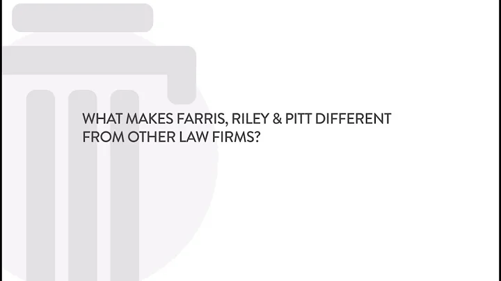 What makes Farris, Riley and Pitt different from o...