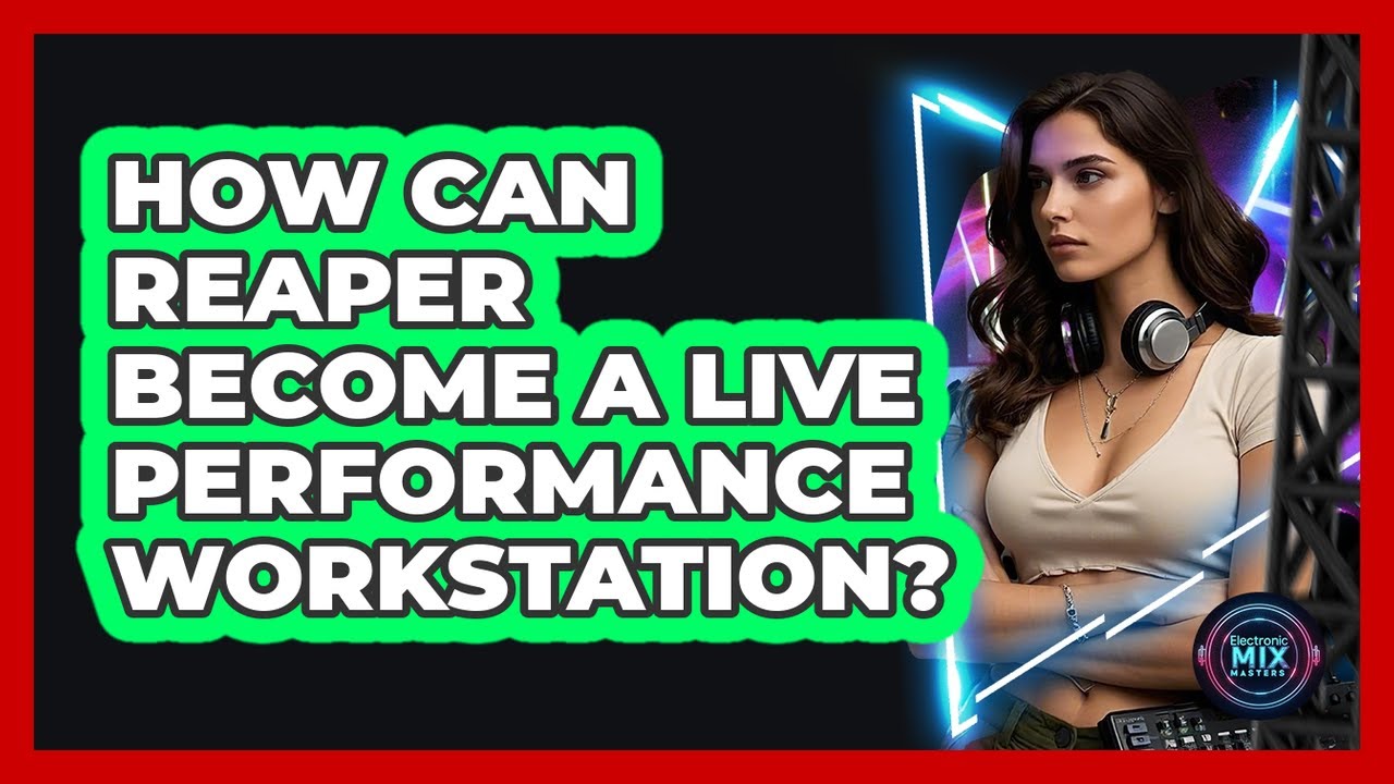 How Can Reaper Become A Live Performance Workstation? - Electronic Mix Masters