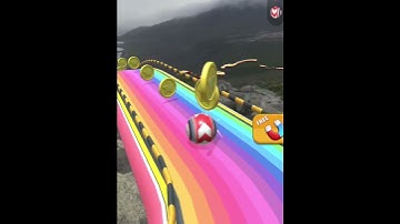 Rolling Balls 3D Sky Race Speedrun Gameplay #ballgame #gaming #rollingballs