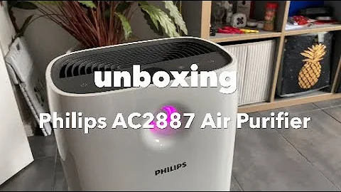#unboxing and setting up #Philips Air #Purifier 2000 Series AC2887/30 - đập hộp máy lọc không khí