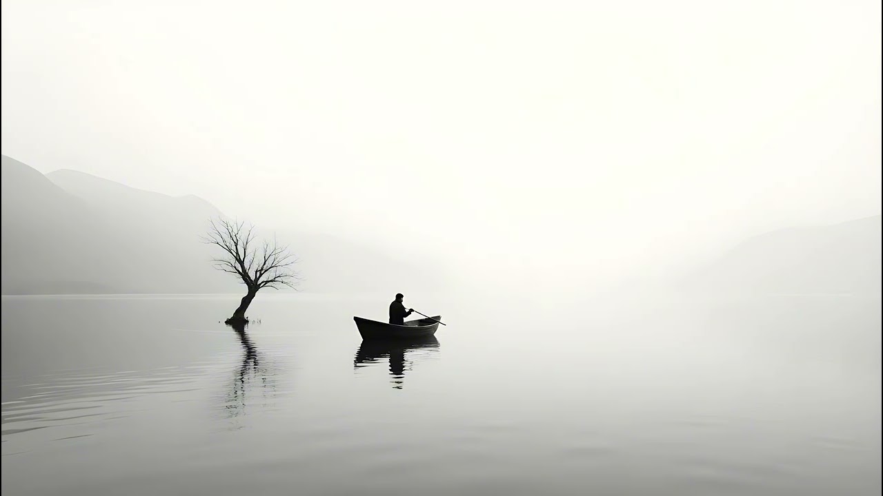 Serene Foggy Lake | 4K Ultra HD Screensaver - No Sound