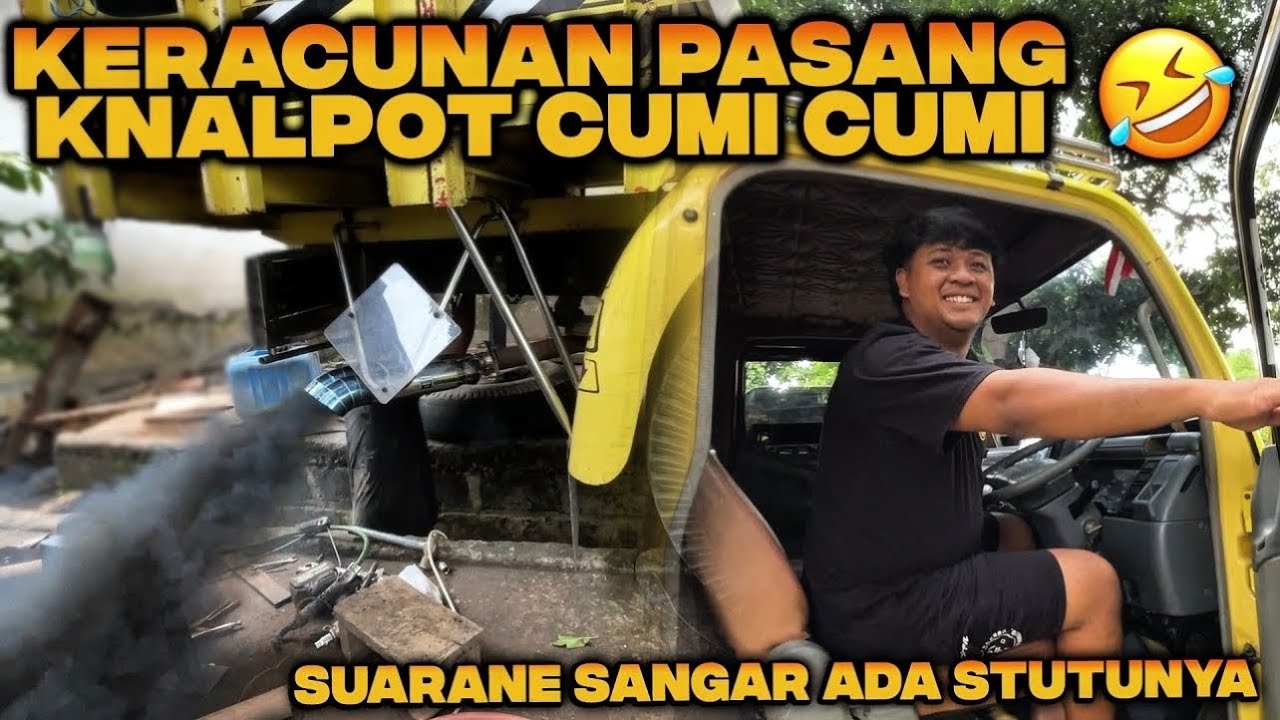 SUARANYA ADA STUTUNYA‼️ GARA GARA TRUK KIKI CORE KERACUNAN PASANG KNALPOT CUMI