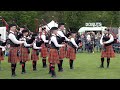 Culter Pipe Bands welcome Chieftain to 2024 North of Scotland Pipe Band Championship in Banchory