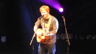 New York |Ed Sheeran MSG 11-1-13 ( NEW SONG)