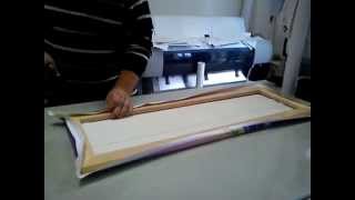 Натяжка холсте на подрамник(, 2012-10-23T14:36:33.000Z)