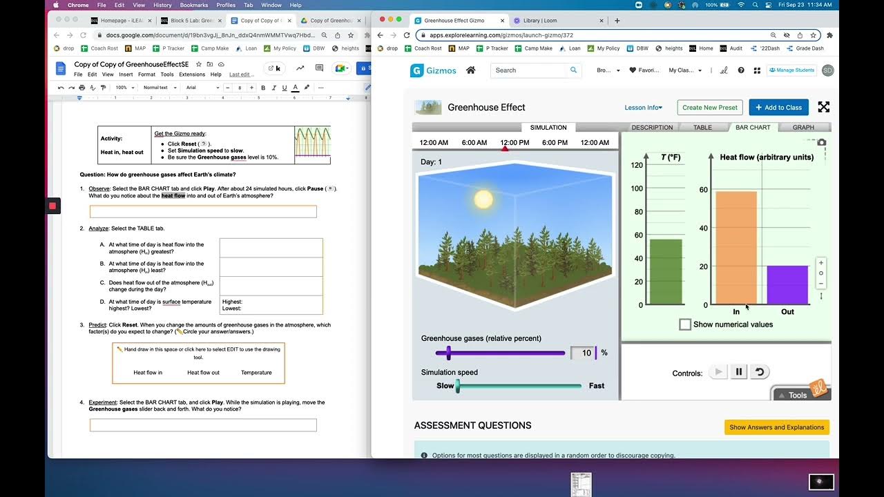 Greenhouse Gases Gizmo Instructional Video - YouTube