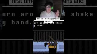 First time meeting sans and papyrus #undertale #deltarune #sans #papyrus #stream #live