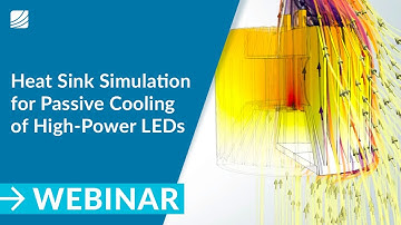 Heat Sink Simulation for Passive Cooling of High Power LEDs