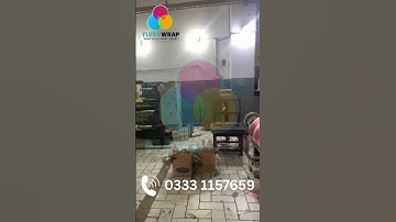 High-Speed Slatting Machine in Action | Precision Roll Cutting Process | Flexo Wrap Factory Reel