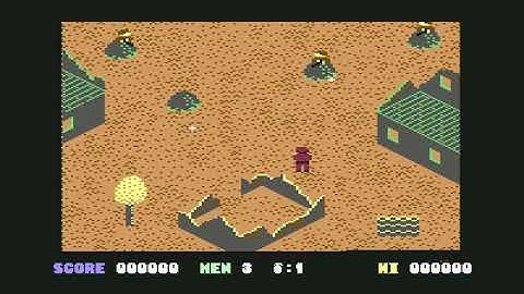 Who Dares Wins II 1985 By S.Evans GamePlay  ! Commodore 64 (C64)