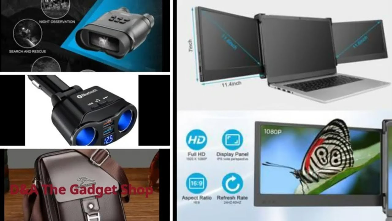 #D&A The Gadget Shop, How to use some of the Gadgets - YouTube