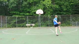 Outdoor Basketball 🏀Court 5-18-2024 #practice #dunks #3pointers #buckets