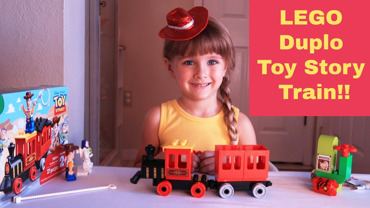 LEGO Duplo Disney TOY STORY train - Fun Pretend Play - Life with Lili