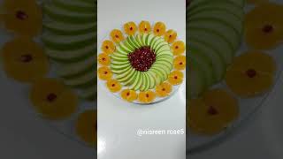 تقطيع صحن فواكه بسيط وسريع #shorts #fruit#تزيين #فواكه