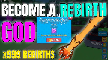 These 3 Tips Will Make You A REBIRTH GOD! 100s of Rebirths Guide | Roblox Mining Simulator 2