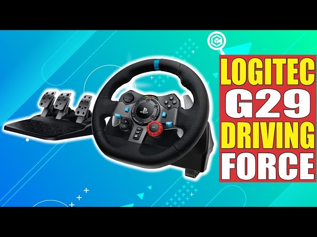 Volante Logitech G29 + Câmbio Driving Force Ps5/ Ps4 / Pc