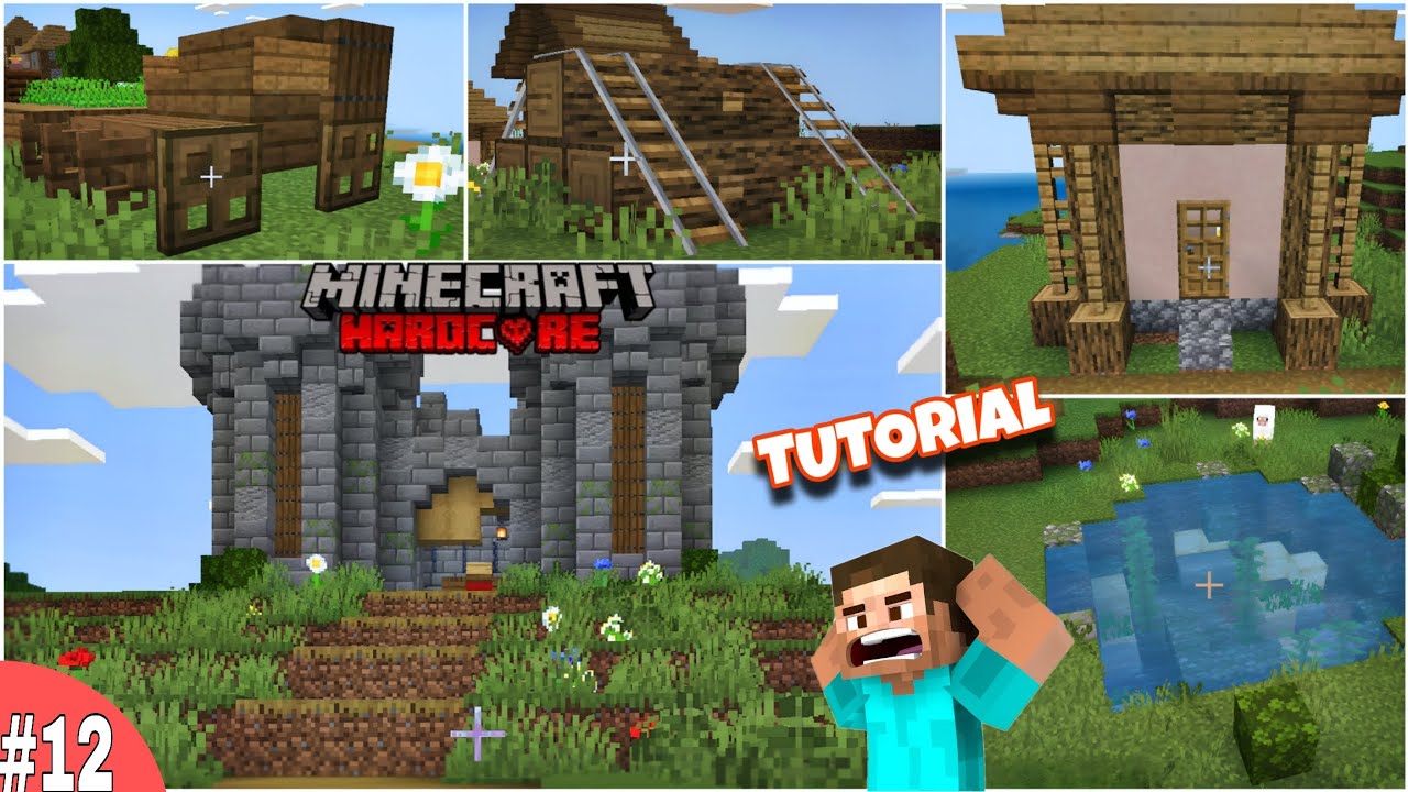 "I Built INSANE Builds in My Minecraft Hardcore World! 🏰⚡" - YouTube