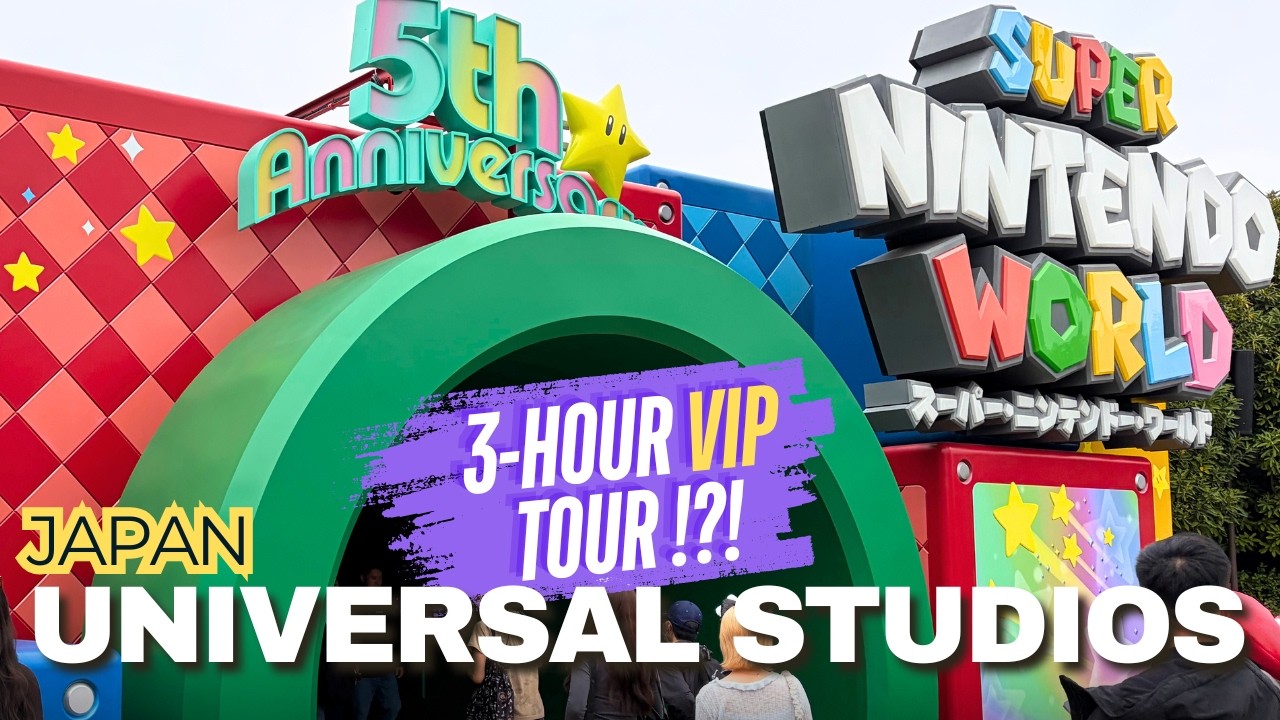 Universal Studios Japan VIP Experience | Inside Our 3-Hour Tour