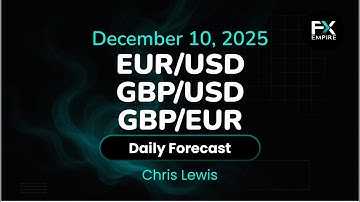 EUR/USD, GBP/USD, EUR/GBP Price Forecast Today: Euro and Pound Technical Analysis (December 10)