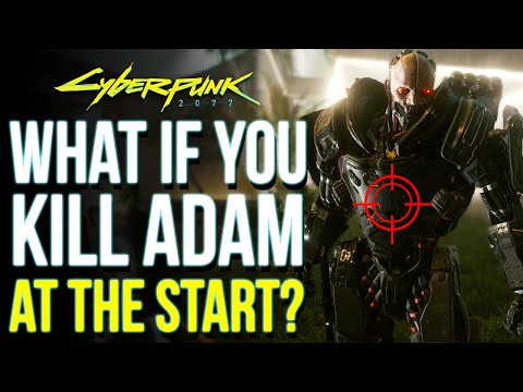 What Happens If You Kill Adam Smasher During The Prologue In Cyberpunk 2077 | Cyberpunk 2077 Secrets