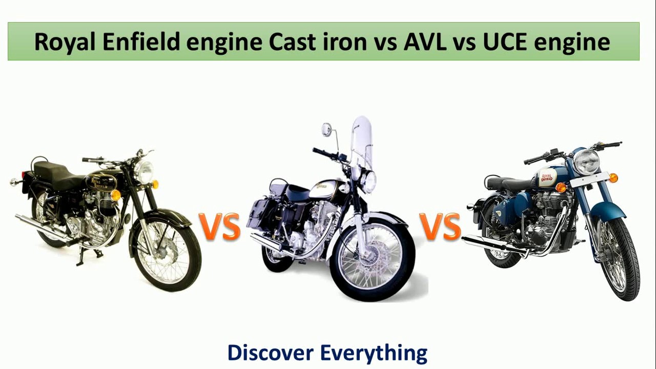 Royal Enfield Cast iron vs AVL vs UCE engine [Tamil] - YouTube