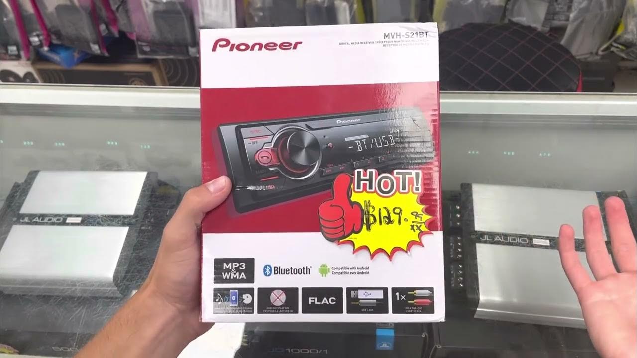 Pioneer MVHS21BT YouTube
