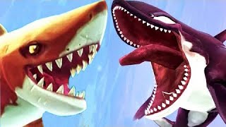 Hungry Shark World - Killer Whale vs Tiger Shark - New Mission & All Shark Unlocked Walkthrough screenshot 4