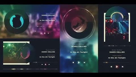 Vinyl Visualizer After Effects Templates