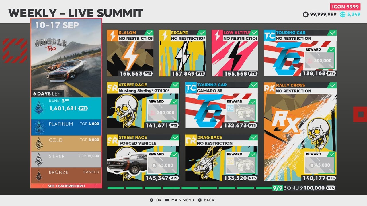 The Crew 2: "Muscle Tour" Live Summit (2025)