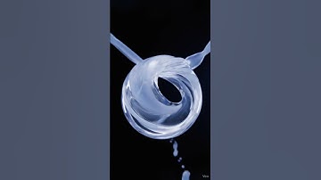 Ethereal Liquid Slowly Forms a Crystal Orb ✨ | Relaxing ASMR