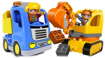LEGO DUPLO Truck & Tracked Excavator 10812