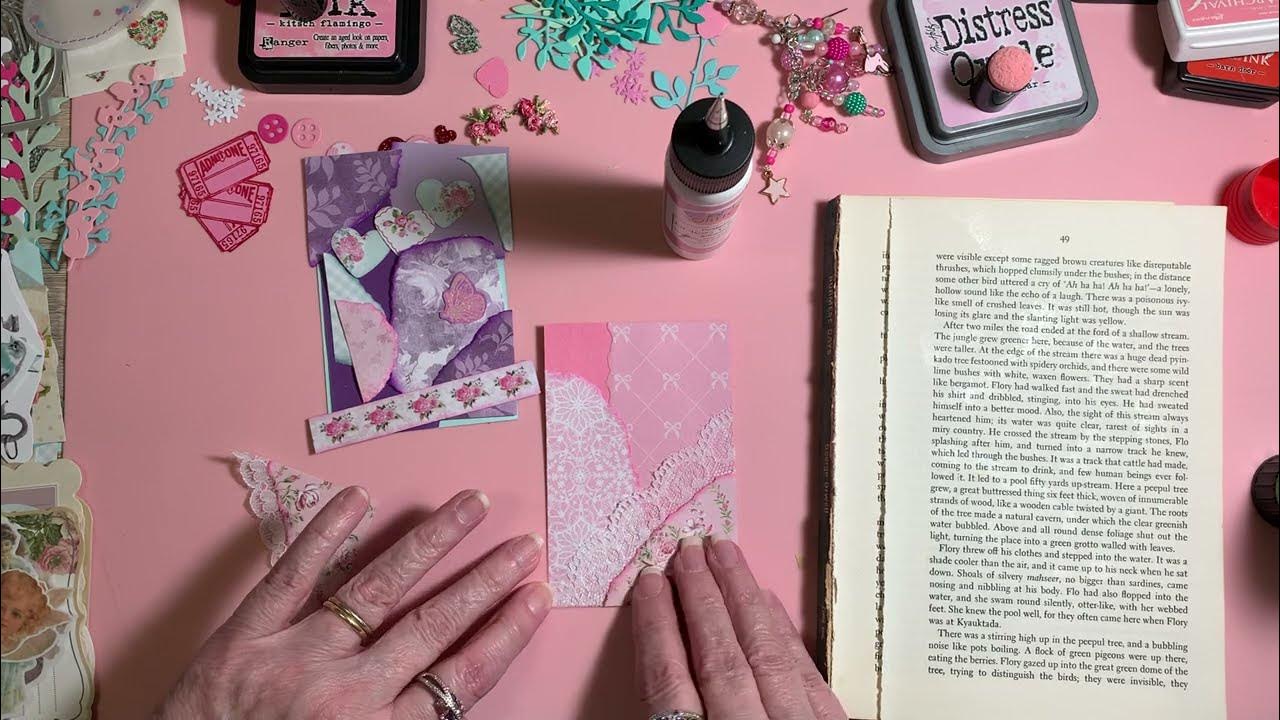 Crafting and Chatting From Dollar Tree Index Cards to Collage
