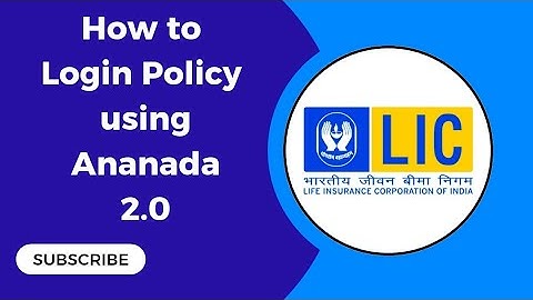 How to Login to LIC Policy Using LIC Ananda 2.0 || Step-by-Step Guide || #youtube @InvestInsurePro