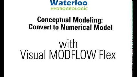 Conceptual Modeling: Convert to Numerical Model