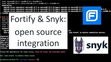 Open Source Integration: Fortify SSC and Snyk (2019)