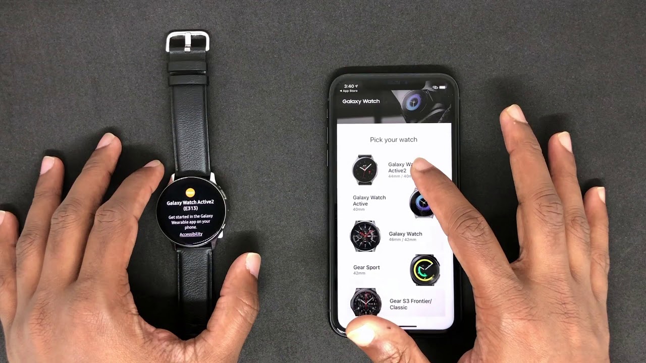 galaxy watch with ios