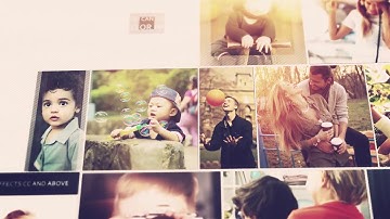 Photo Mosaic Slideshow - After Effects Template