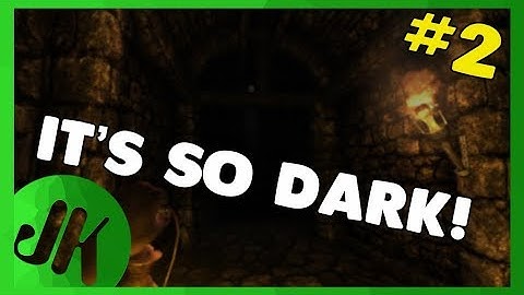 ITS SO DARK!!! - Amnesia the Dark Descent #2 - JustinKase