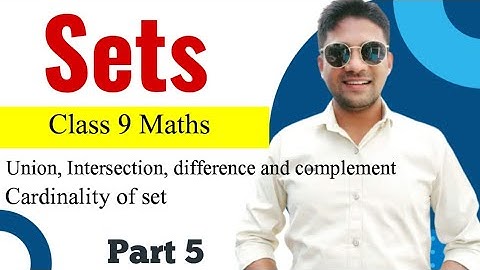 Sets In Nepali | Class 9 Maths Sets | Sets Class 9 Maths