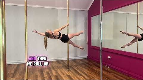 Elegant Spinning Pole Flow Combo | High Beginner Pole Dance Routine for Grace & Control