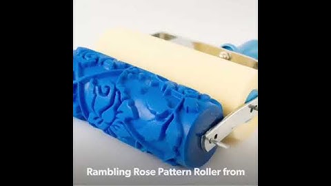 Fabric Stencil Project - Table runner with Granny B’s Paint