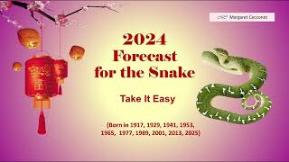 Snake 2024 Animal Sign Prediction | Year of the Yang Wood Dragon