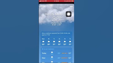 iPhone tricks 218 - how to use Weather Map for different cities?