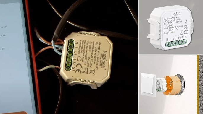 Rendre ses INTERRUPTEURS CONNECTES en ZIGBEE sans remplacer ses boites  d'encastrement - Module WETEN 