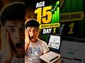 🔥15 Saal Ki Age Mein Apni Business Website Bana Raha Hoon 😱| Day 14 | #shortfeed #shorts #business