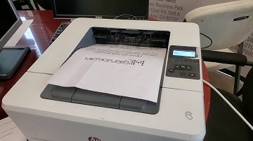 HP Laserjet Pro M402 M403 Printer Factory - Reset Cold Reset