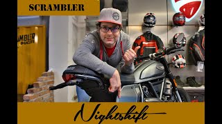 Scrambler Nightshift 2021 first look, wir haben das neuste Modell aus dem Land of Joy !