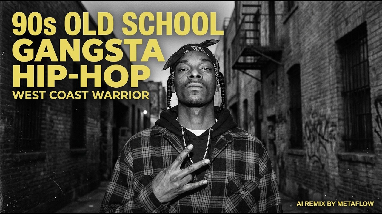 90s Old School Gangsta Hip-Hop | West Coast Vibes Ai Mix - YouTube