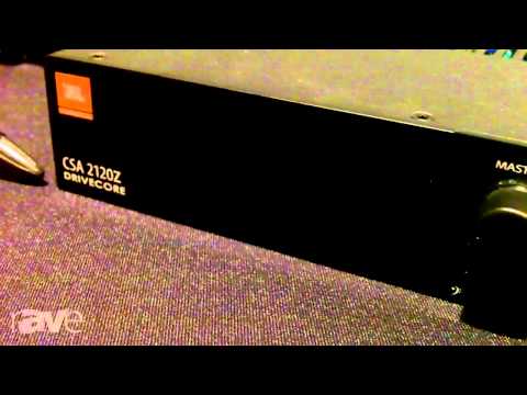 E4 AV Tour: HARMAN Shows JBL CSA 140Z Amp, CSA 2120Z Amp, CSMA 280 Mixer/Amplifier with DriveCore