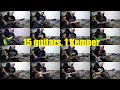 15 guitars, 1 Kemper